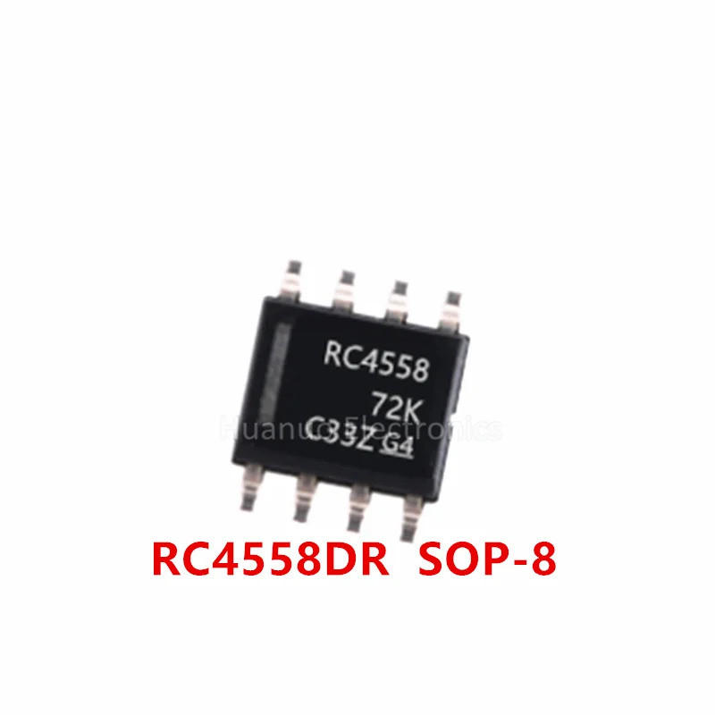 20PCS-100PCS ใหม่ RC4558DR RC4558 SOP-8 เครื่องขยายเสียงปฏิบัติการ IC ATGM