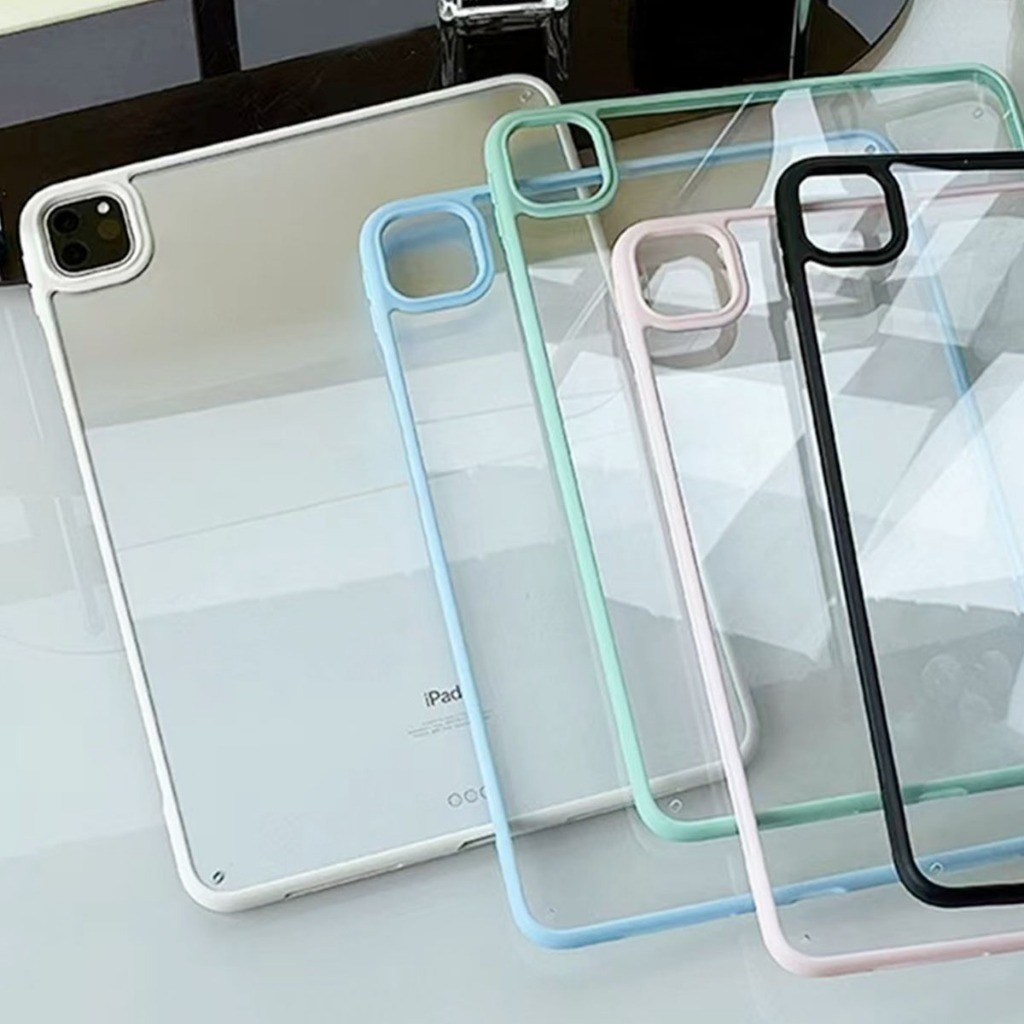 เคสไอแพดไม่มีช่องใส่ปากกา หลังใส กันกระแทก Air4/5/6 10.9 เจน7/8/9 10.2 Pro11 2018/20/21/22 แอร์3 โปร10.5 gen10 ipad case