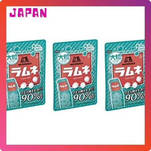 【Direct from Japan】[ซื้อจำนวนมาก] Morinaga Ramune ใหญ่ 41g x 3 ถุง (ขนาด 1.5 เท่า)