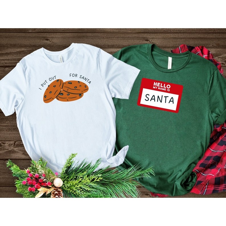Funny Couples Christmas Shirts - Husband and Wife Christmas Shirts - Funny Matching Christmas Shirts