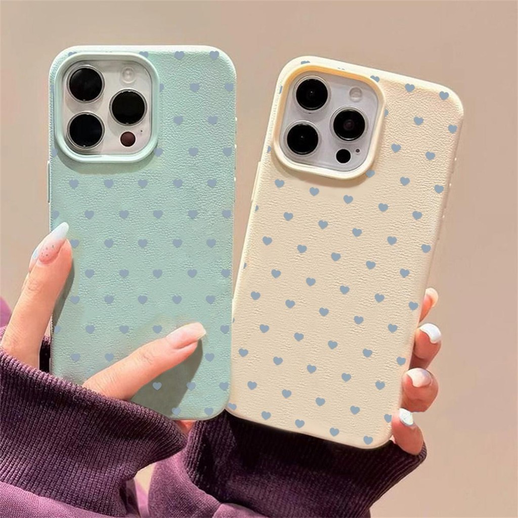 เคสFor iPhone 11 13 16 15 PRO MAX 14 12 Pro Max XR X XS MAX 17 Air เคสโทรศัพท์มือถือ ซองหนังนิ่มกันกระแทก รักหัวใจ ราคา ถูกที่สุด ดีลบีเคเค แกลเลอรีภาพที่ 5