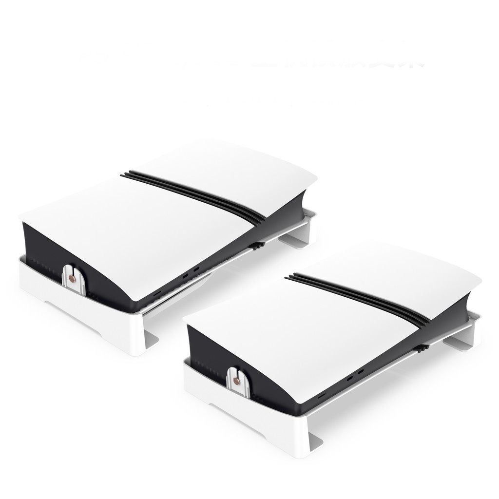 ขาตั้งแนวนอนสําหรับ PS5 PRO/PS5 Slim/สําหรับคอนโซล PS5, Universal Dock ฐานเดสก์ท็อปสําหรับคอนโซล P5 ทั้งหมดแผ่นดิสก์และรุ่นดิจิตอล