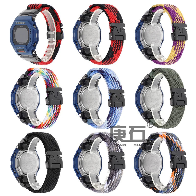 สายนาฬิกาสายไนลอน หัวเข็มขัดสไตล์ร่มชูชีพสําหรับ Caiso GBD-200 GBD 200