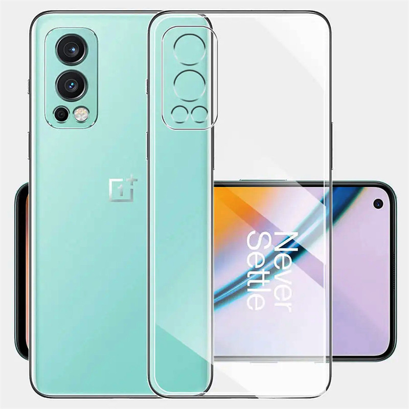 สําหรับ OnePlus Nord 2 5G DN2101 DN2103 Slim Soft Clear Silicon ยาง Scratch-Resistant CP Jelly กรณีค