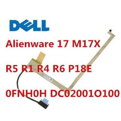 เหมาะสําหรับ DELL Alienware 17 M17X R5 R6 P18E สายหน้าจอหน้าจอ 0FNH0H