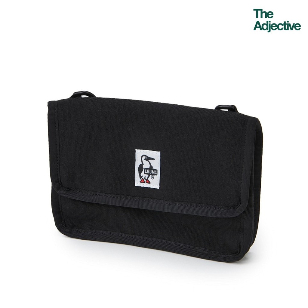CHUMS Mini Pouch Sweat / กระเป๋าสะพายข้าง crossbody กระเป๋าใบเล็กใส่มือถือ ผ้านุ่ม shoulder bag ชัมส์