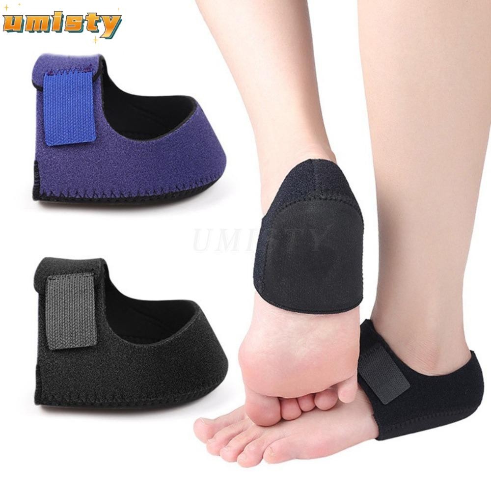 UMISTY Fasciitis Heel Pads, Thin Heel Spur Pain Relief Gel Heel Pad, Feet Tendoitis Cracked Heel Cup