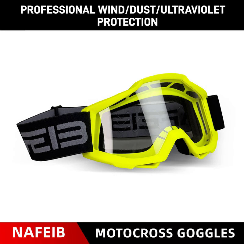 Motorcycle Glasses Goggles Motocross Goggles Helmet MX Moto Dirt Bike ATV Ski Outdoor Sports Glass S