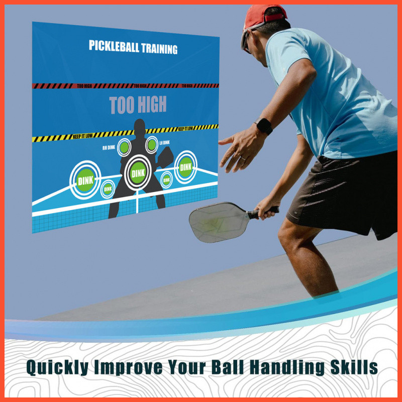 กระดานฝึกซ้อม Pickle Ball-90 * 120/89 * 180-Improve Batting Hit Rate-Professional Pickle Ball Techno