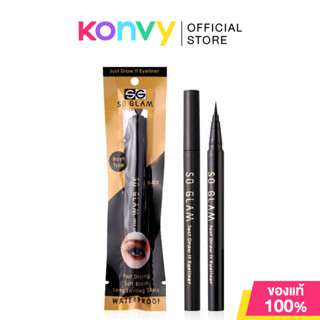So Glam Just Draw It Eyeliner 1ml โซ แกลม อายไลเนอร์.