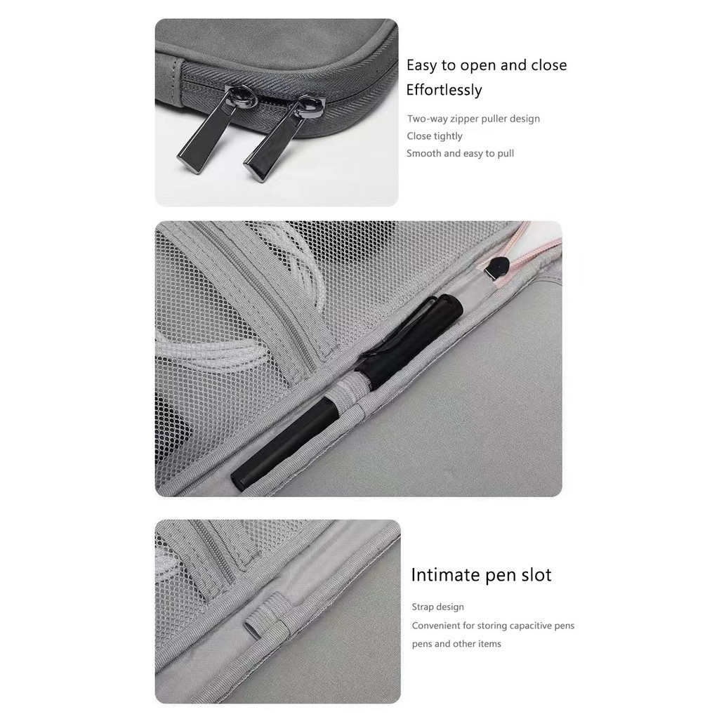 One Piece ระเป๋าใส่ไอแพด ไอแพด ถุง 11นิ้ว/13นิ้ว เคสใส่แล็ปท็อป กระเป๋าโน๊ตบุ๊ค รูปแบบการ์ตูน - รูปที่ 7