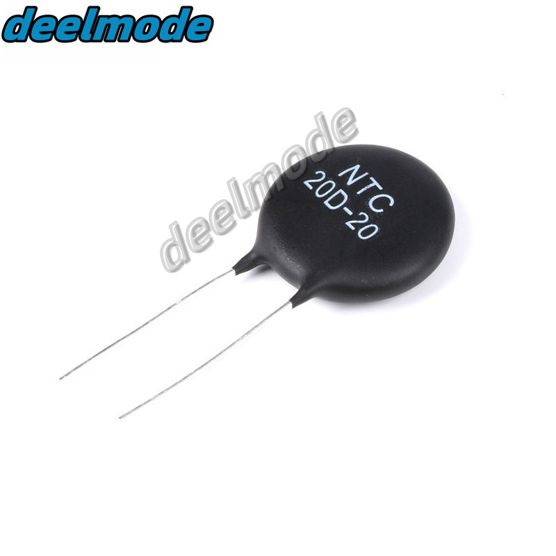 ตัวต้านทานเทอร์มิสเตอร์ NTC 5 ชิ้น NTC 20D-20 20D20 ตัวต้านทานความร้อน