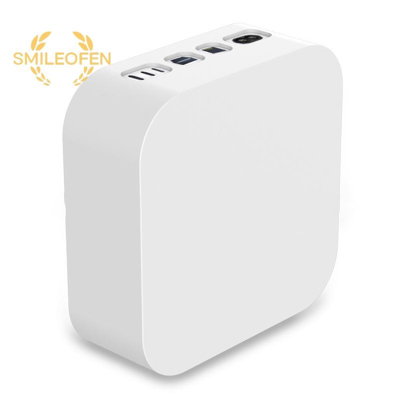 [Smileofen] เคสคอมพิวเตอร์ PC เดสก์ท็อปสีสันสดใสสําหรับ Mac Mini M4 M4 Pro 2024 ฝาครอบป้องกันซิลิโคนใหม่
