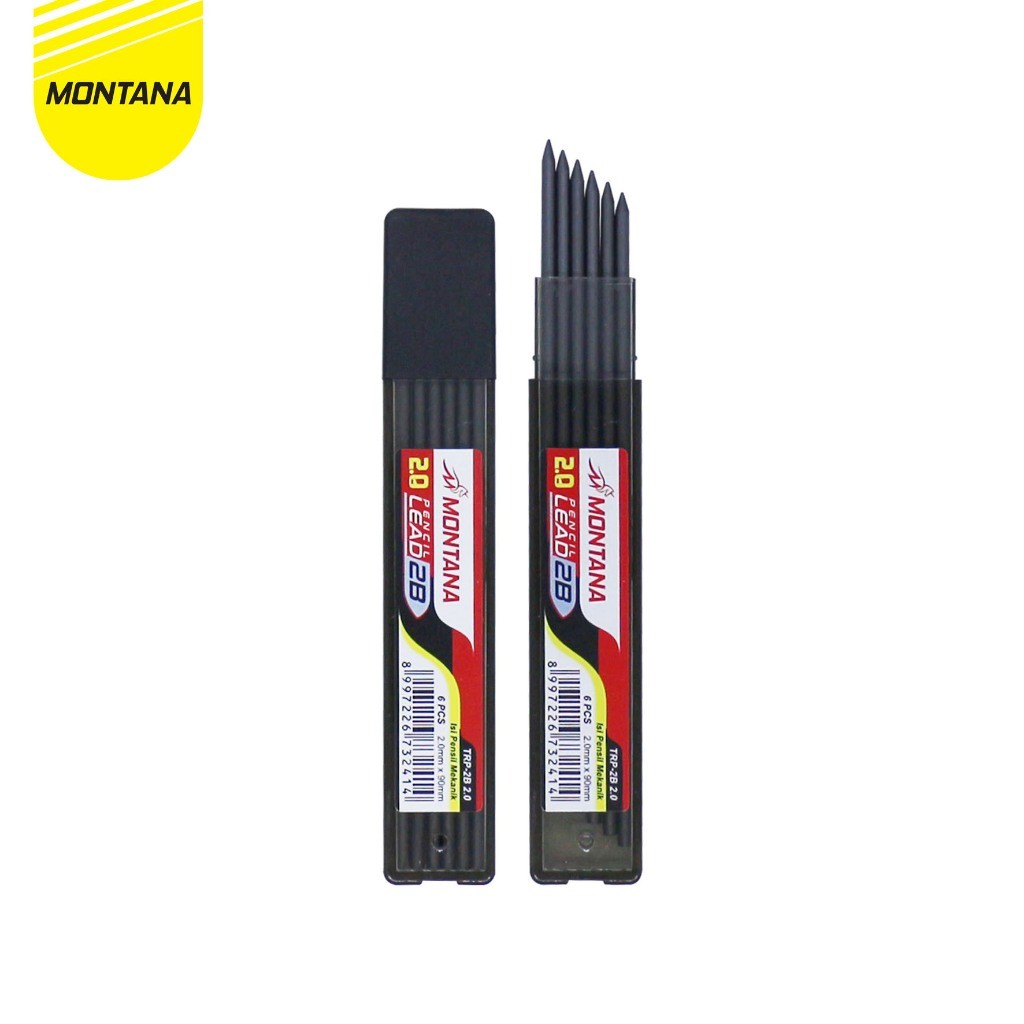 MONTANA Refill Mechanical Pencil Contents 2B 2.0mm Mechanical Pencil Stationery TRP-2B