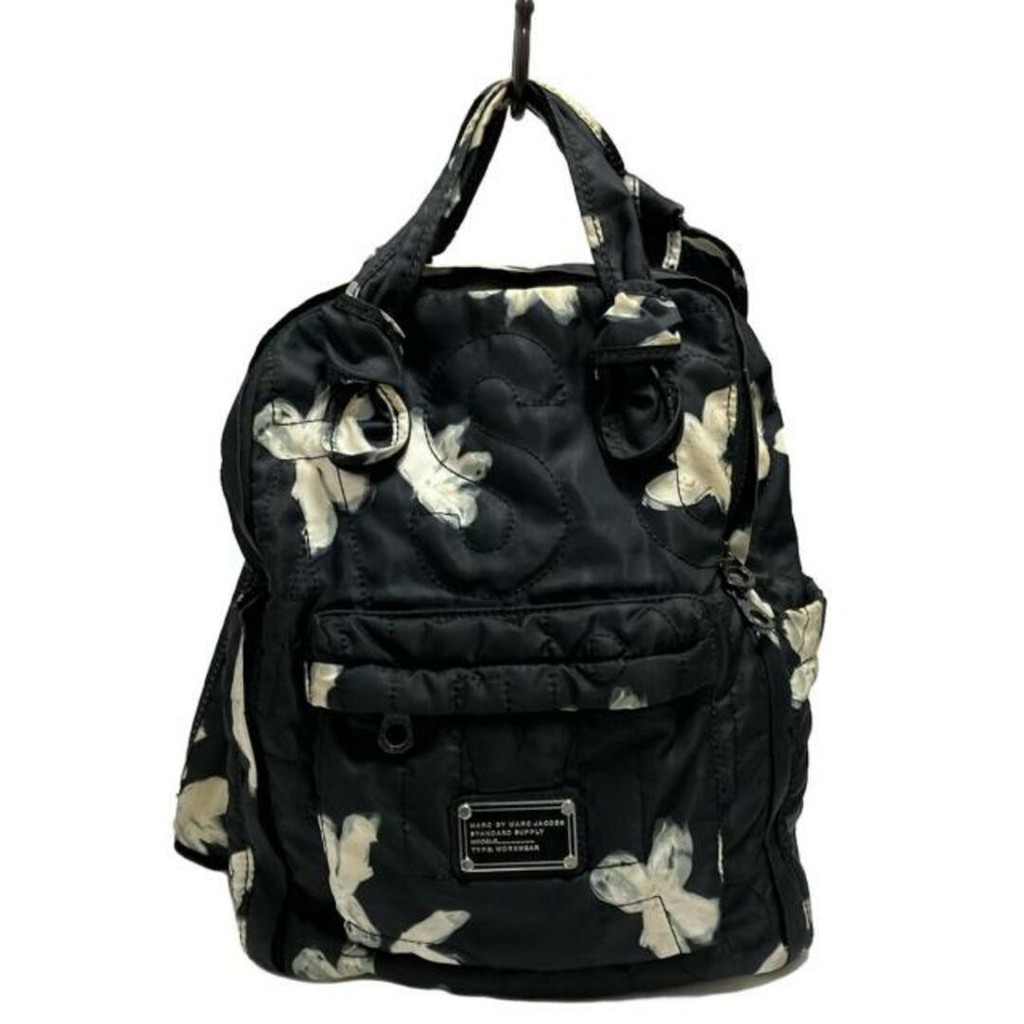 MARC BY MARC JACOBS Backpack ivory Multi black Direct from Japan Secondhand