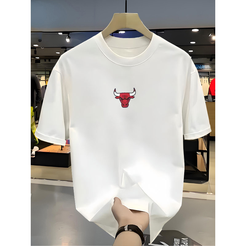 (จัดส่งตลอด 24 ชั่วโมง)Fanfei ชาย เสื้อยืด 100% ผ้าฝ้าย แบบใหม่ ฤดูร้อน ปี 2025 เสื้อเชิ้ตที่ทันสมัย เสื้อผ้าบนชั้น - รูปที่ 3