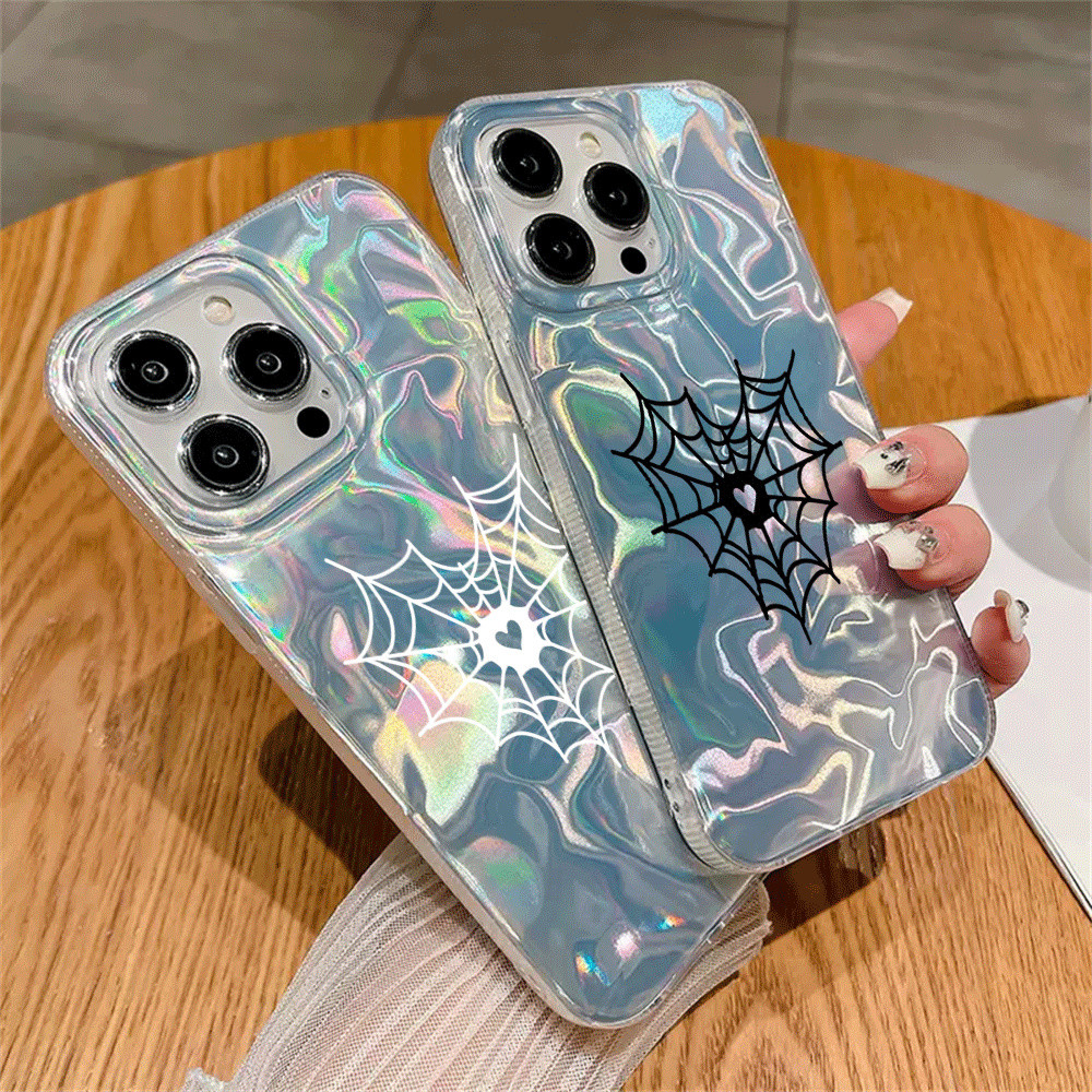 Black Love Spider Web IMD สําหรับ Infinix Hot 50 Hot50Pro สมาร์ท 9 หมายเหตุ 40Pro Hot50i 40 Pro Smar