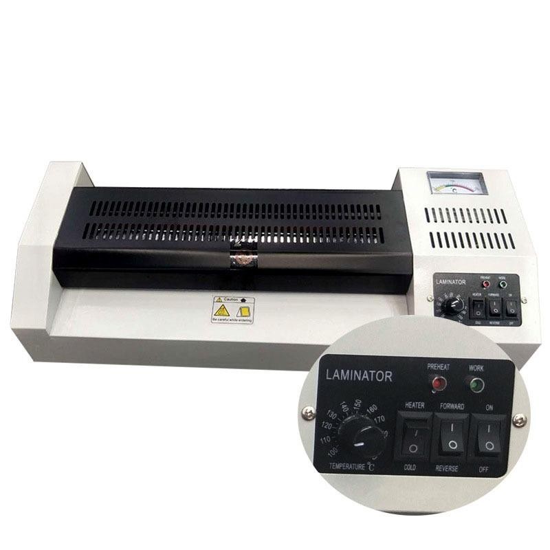 【มีสินค้า มีอยู่ในสต็อก】320 Laminator เครื่องเคลือบเอกสาร เคลือบได้ทั้ง A3, A4 เคลือบรูปถ่าย