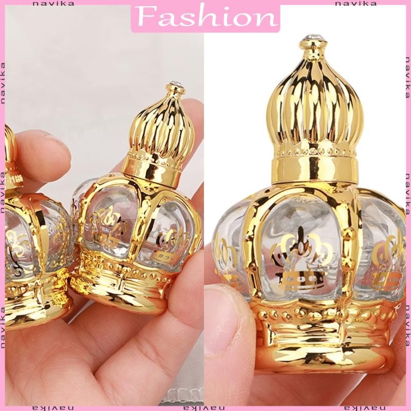 Nav 15ml น้ําหอมวินเทจขวดลูกกลิ้งขวดเก็บขวดเปล่า