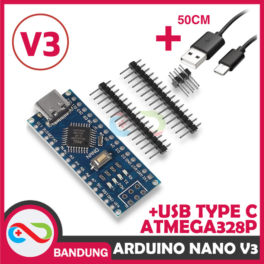 สาย ARDUINO NANO V3.0 ATMEGA328 TYPE-C PLUS