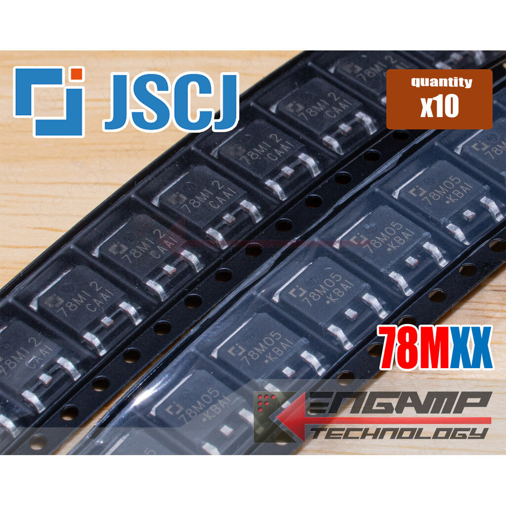 (10ตัว) [IC] 78M05 78M12 78M15 CJ IC Regulators 0.5A TO-252-2L
