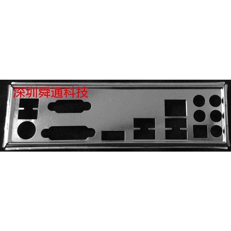 I/O IO Shield แผ่นด้านหลังสําหรับ Gigabyte GA-B85M-D3H B365 HD3 B460 HD3 เมนบอร์ด Baffle Bezel Brack