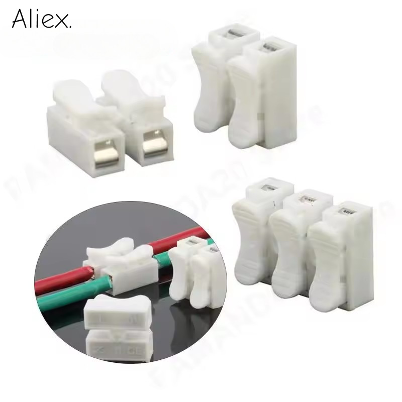 10pcs G7 สีขาวรุ่น CH-2 CH-3 สายไฟแรงดันไฟฟ้า 250V สายไฟ