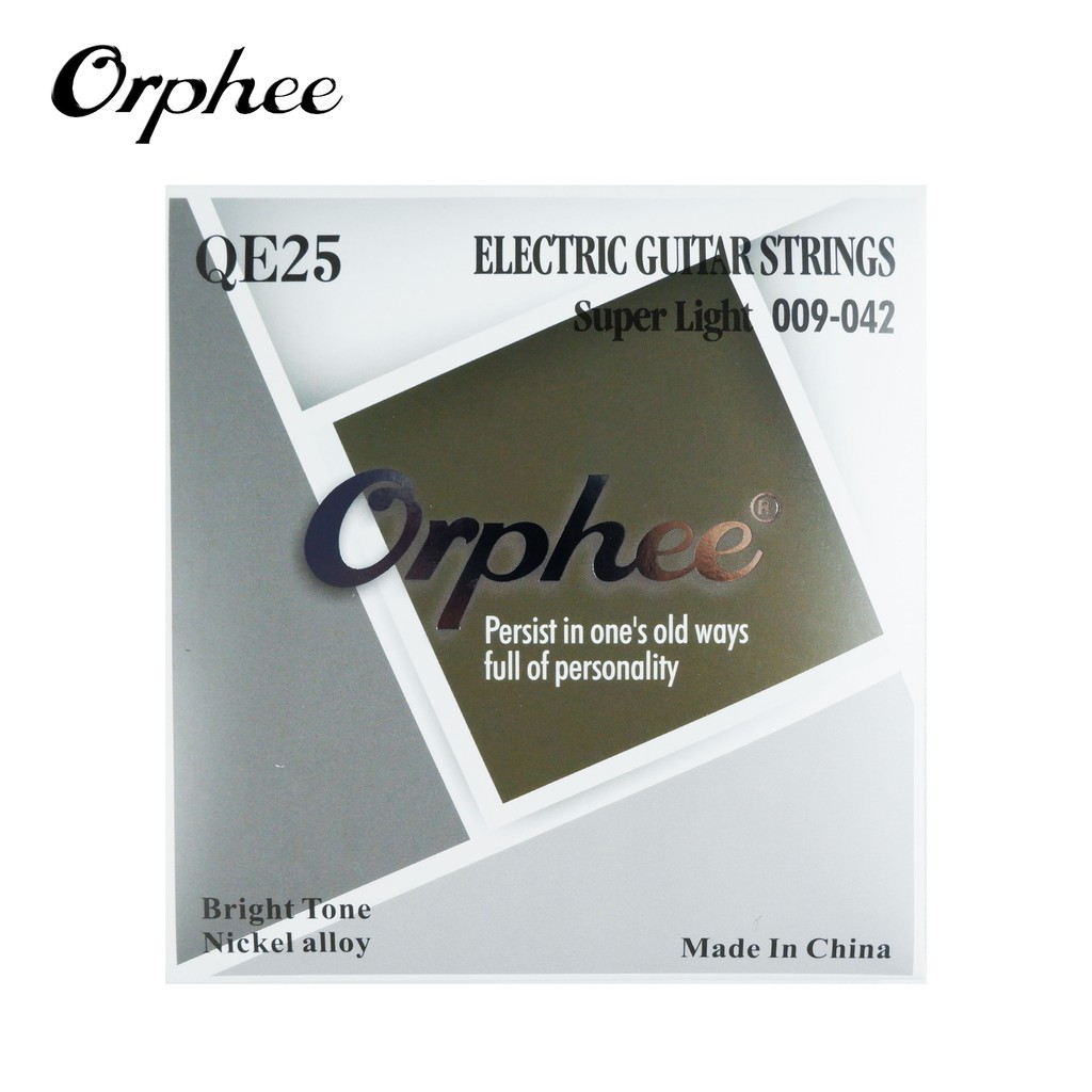 Orphee QE25 สายกีต้าร์ Super Light 009