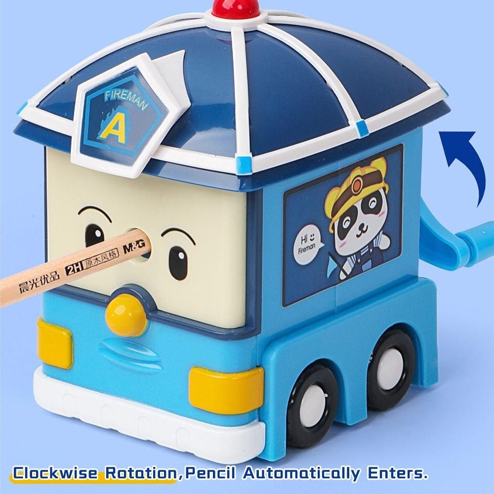 กบเหลาดินสอ LEMONTRE, ซีดานรูปร่างรถประหยัดแรงงานเครื่องมือเหลาดินสอการ์ตูนโดยอัตโนมัติเข้าสู่เวลาประหยัดมือ-เหวี่ยง ของขวัญเครื่องมือกล - รูปที่ 5