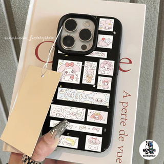 เข้ากันได้สำหรับ เคสไอโฟน11 เคส iphone 16 Pro Max 7Plus XR 12 13 14 15 เนื้อหนัง TPU Case แบบด้าน ลูกแมวน่ารักกับโบว์