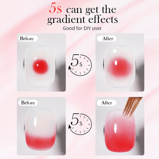 【Local】BORN PRETTY 10ml Blooming Gel ล้างสีน้ําเจลยาทาเล็บสําหรับ Spreading Effect Marble Soak off Uv LED เจลเคลือบเงาเล็บ DIY