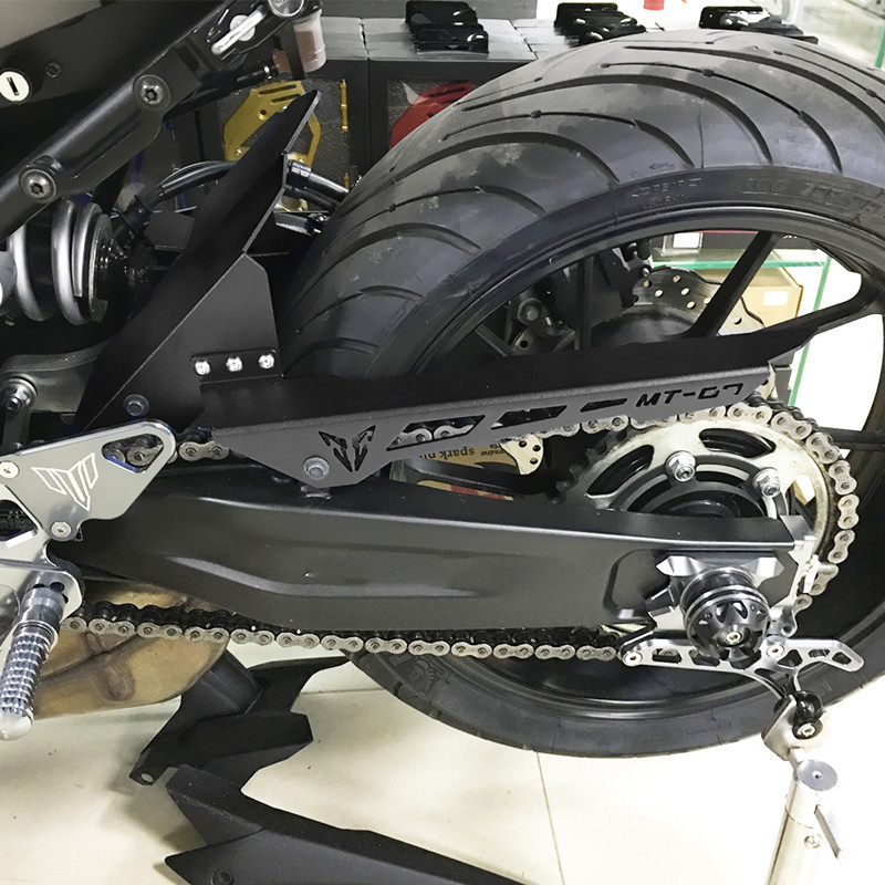 สําหรับYamaha MT-07 MT07 V1 V2 2014 2015 2016 2017 2018 2019 2020 ด้านหลังFenderแผ่นบังโคลนยางล้อHugger Mud Splash Guard Fairing