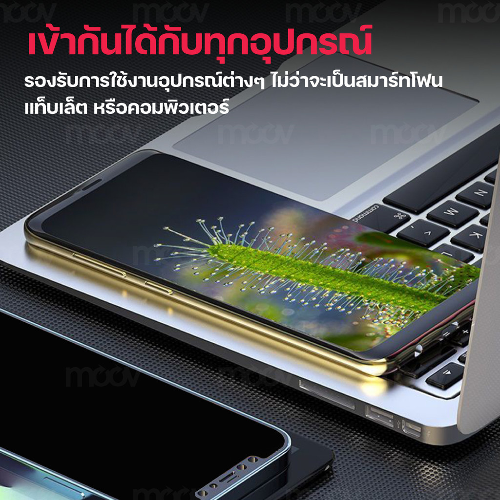 [108บ. โค้ดคุ้ม] Moov CR02 4 in 1 Card Reader OTG USB 3.0 อแดปเตอร์ Type C Micro L Phone TF SD card แฟลชไดรฟ์