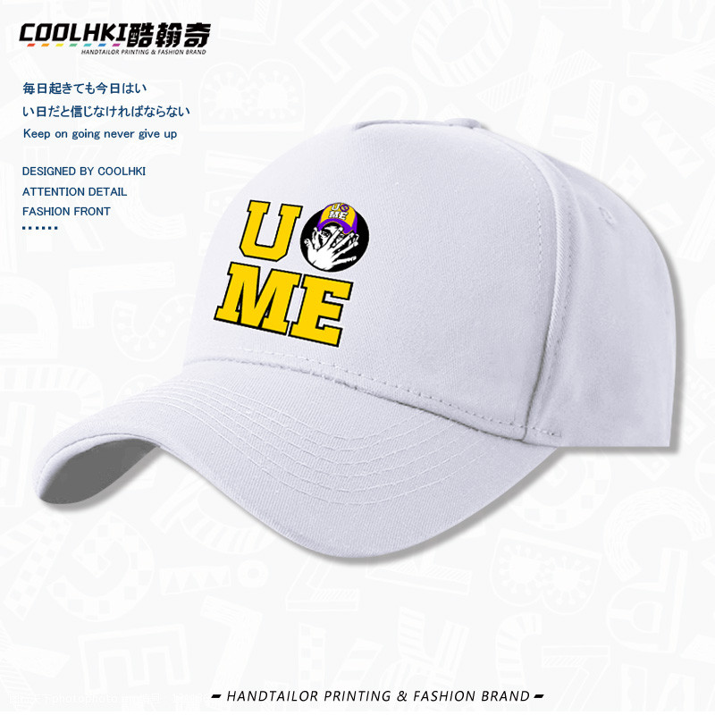 คุณภาพสูง Readystock John Cena Wrestling รอบหมวกลิ้นเป็ด John Cena ม่านบังแดดกลางแจ้งเบสบอลหมวก