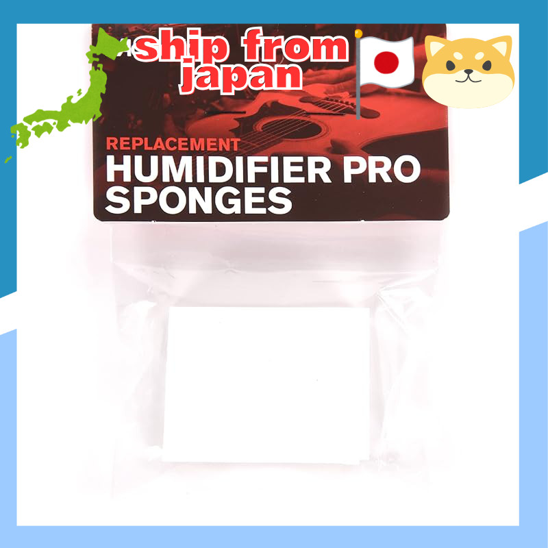 D'Addario Guitar Humidity Regulator GHP Replacement Sponge 2-Pack GHP-RS [Domestic Genuine Product]