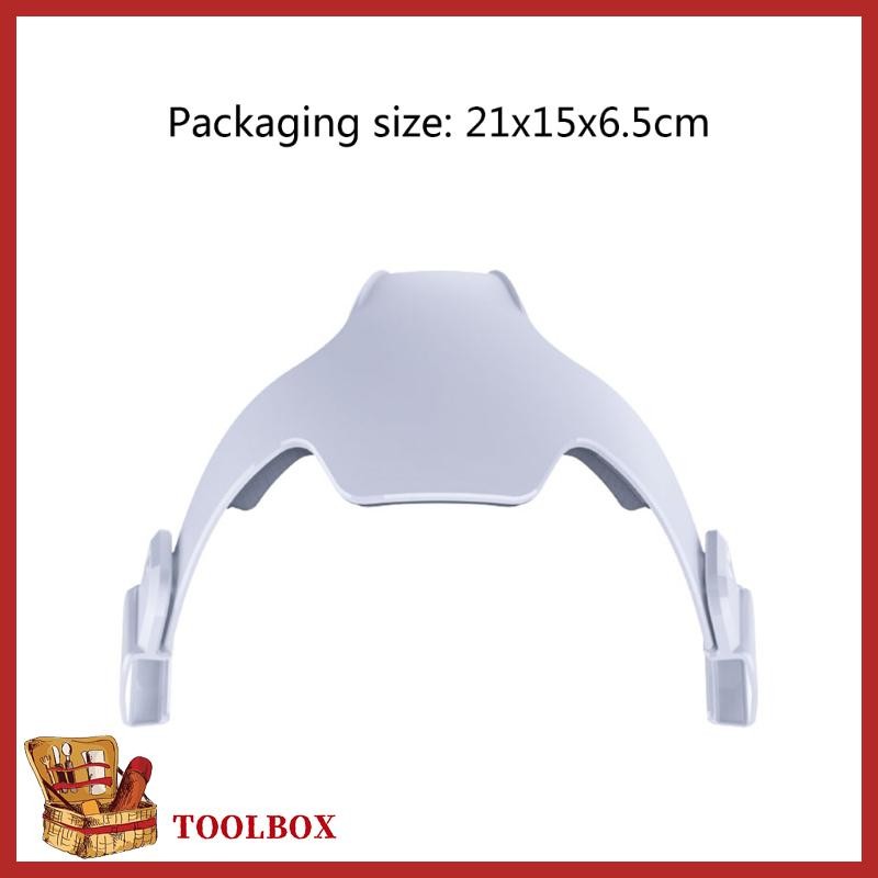 TOOLBOX VR Decompression Head Strap Washable PU Sponge สําหรับ Pico 4 VR Head Strap Comfort VR ความดัน-คลายสายรัด