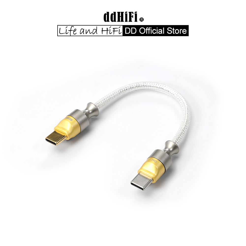 DD ddHiFi TC05 M2 USB-C 2.0 ถึง USB-C OTG ถอดรหัสสายเคเบิลข้อมูล, การใช้งานย้อนกลับสามารถใช้สําหรับก