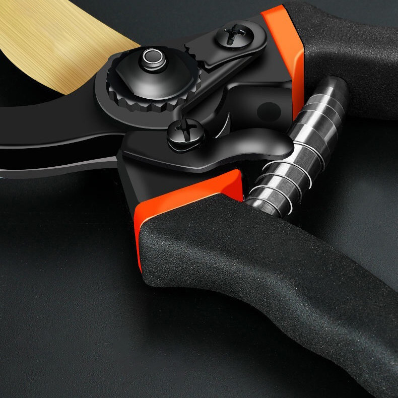 เหล็กอัลลอย SK5 แท้ กรรไกรตัดกิ่ง คม ทน ประหยัดแรงงาน กันไกรตัดกิ่ง กรรไกรตัดกิ่งไม้ กรรไกรแต่งกิ่ง เครื่องมือจัดทำสว - รูปที่ 3