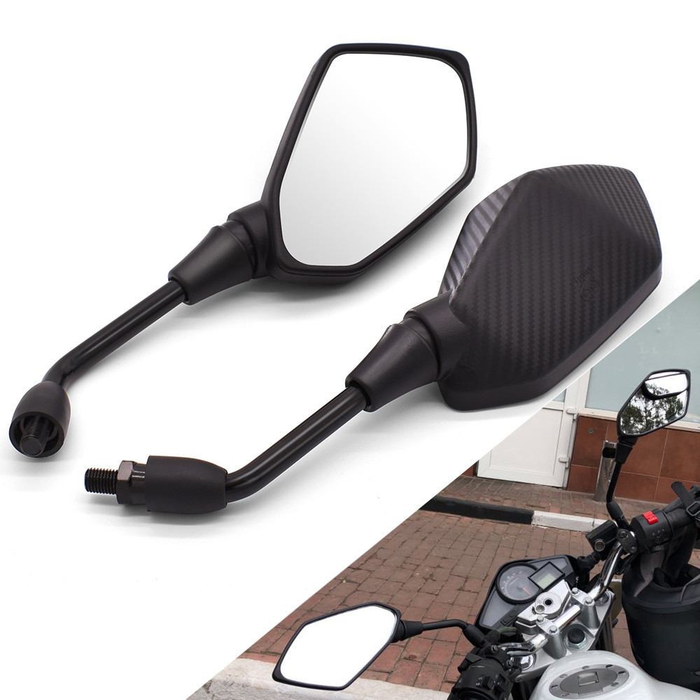 1 คู่รถจักรยานยนต์กระจกมองหลังสําหรับ DUCATI Hypermotard 796 821 939 950 1100 ST4S 748 900 10 มม.8 ม