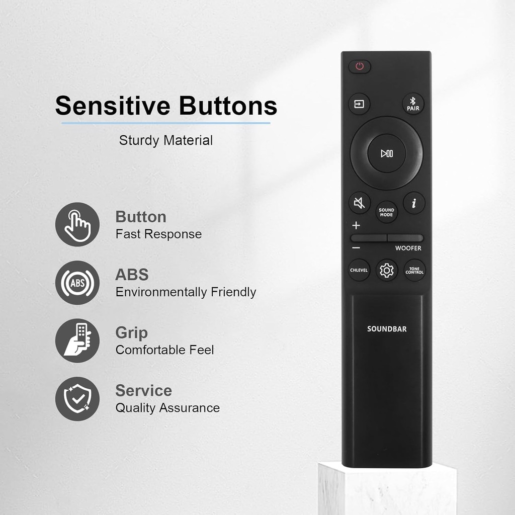 AH81-15047A Sound Bar รีโมทคอนโทรลสําหรับ Samsung Sound Bar ลําโพง HW-Q600C HW-Q700C HW-S700D/ZA QS7
