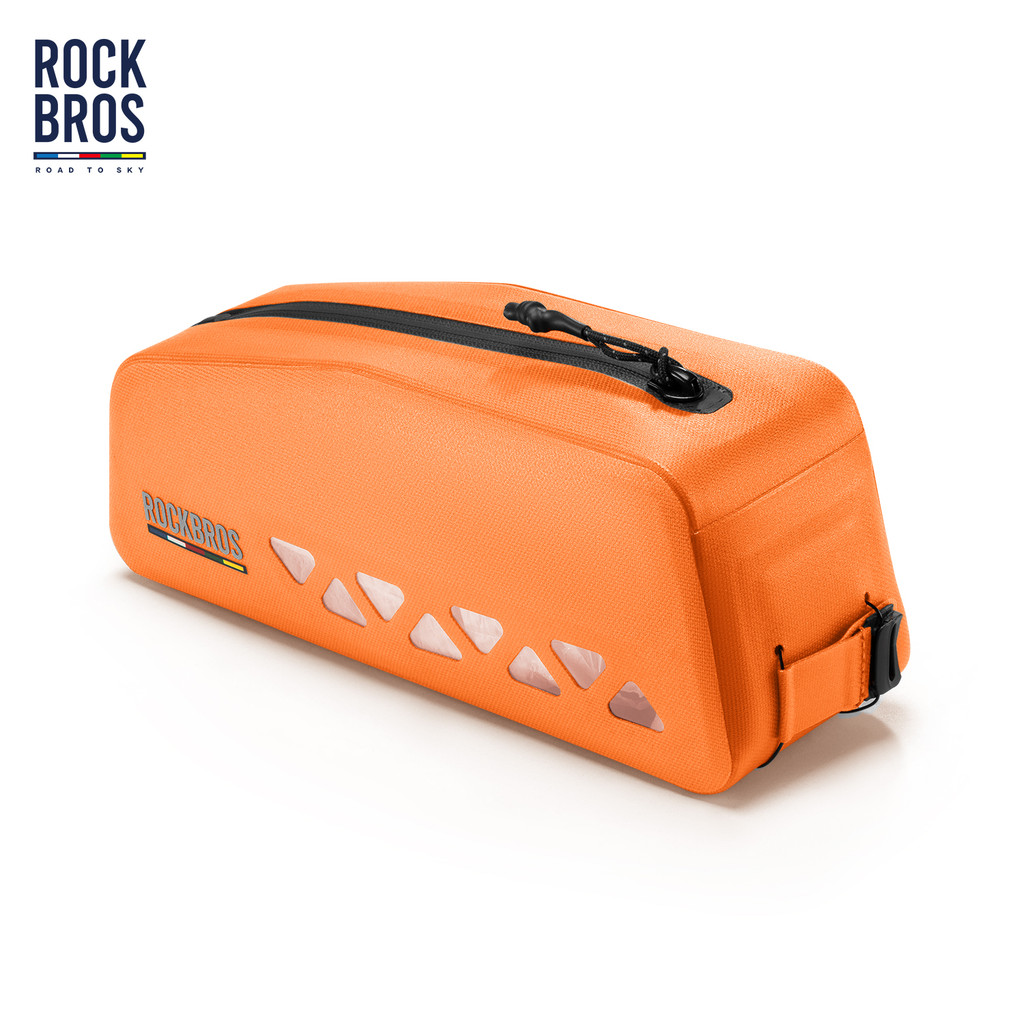 ROCKBROS Road To Sky Bike Top Tube กระเป๋ากรอบด้านหน้าสำหรับจักรยาน ทนทานและกันน้ํา เหมาะสำหรับMTBและจักรยานเสือหมอบ