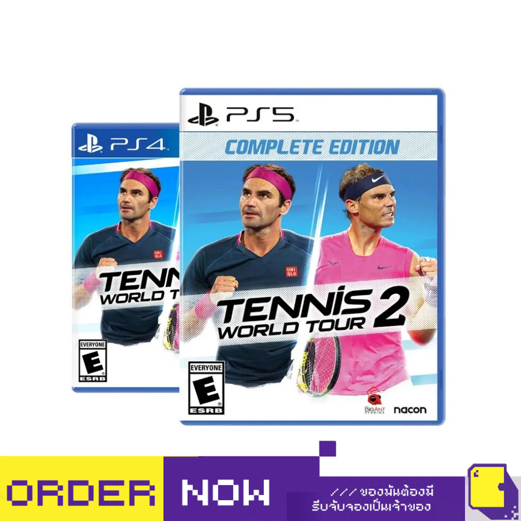 [+..••] พร้อมส่ง | PS5 / PS4 TENNIS WORLD TOUR 2 (เกม PlayStation™🎮)