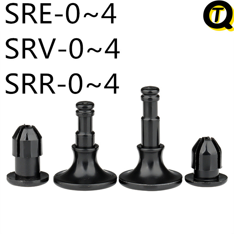 ไนลอนยึดหัวเข็มขัดประตูเครื่อง SRV Substrate หัวเข็มขัดไนลอนรถพลาสติกขยายเล็บเด็ก-แม่ Rivet BUCKLE S