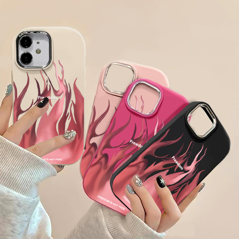 HP MERAH ร้อน Red Fire Series เคสโทรศัพท์ Realme 8 5G 5 5i 5s 6i c3 c11 2021 C20 C21y C25y C35 C53 n