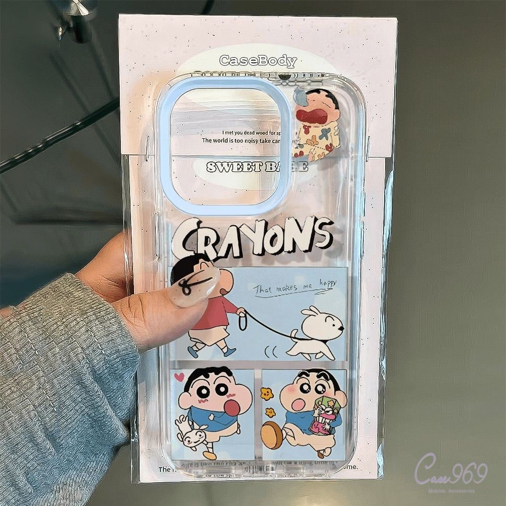 เคส Samsung A05 A14 A05S A35 A15 A03 A12 A11 A13 A02S A10s A20 A30 A52 A50 A32 A20 A51 น่ารักการ์ตูนน่ารักเคส ชินจัง