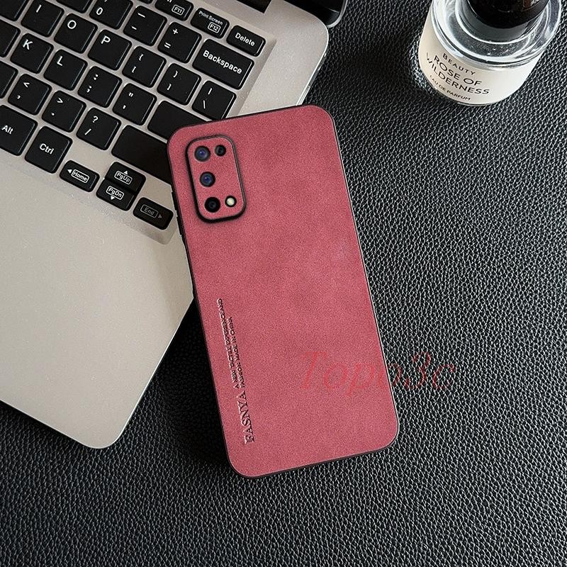 เคส Realme 7 5G เคสโทรศัพท์หนังธุรกิจสีทึบ YBP ราคา ถูกที่สุด ดีลบีเคเค แกลเลอรีภาพที่ 7