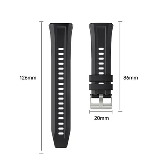 22 มม.ซิลิโคนสําหรับ Huawei GT 6 pro/GT 5 Pro 46 มม.GT 6/5/4 46 มม.Sport Watchband อุปกรณ์เสริม