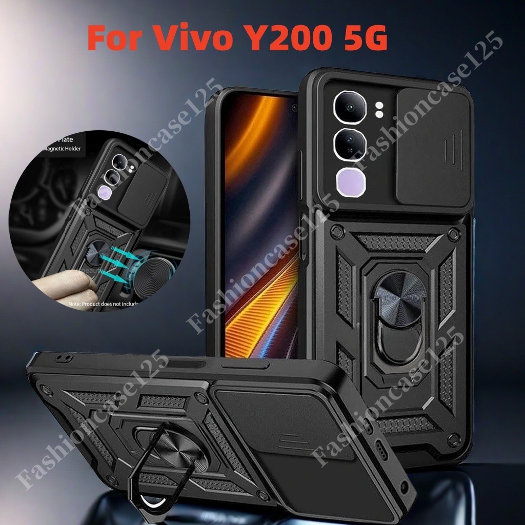 Vivo Y200 5G 2024 เกราะกันกระแทกสําหรับ Vivo Y200 VivoY200 Y200 200Y Y 200 4G 5G 2024 Push ดึงกล้องป