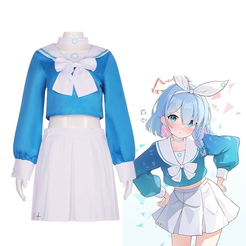 arona cosplay arona blue archive cosplay arona costume Cute Anime JK Sailor Suit Japanese Girl cospl