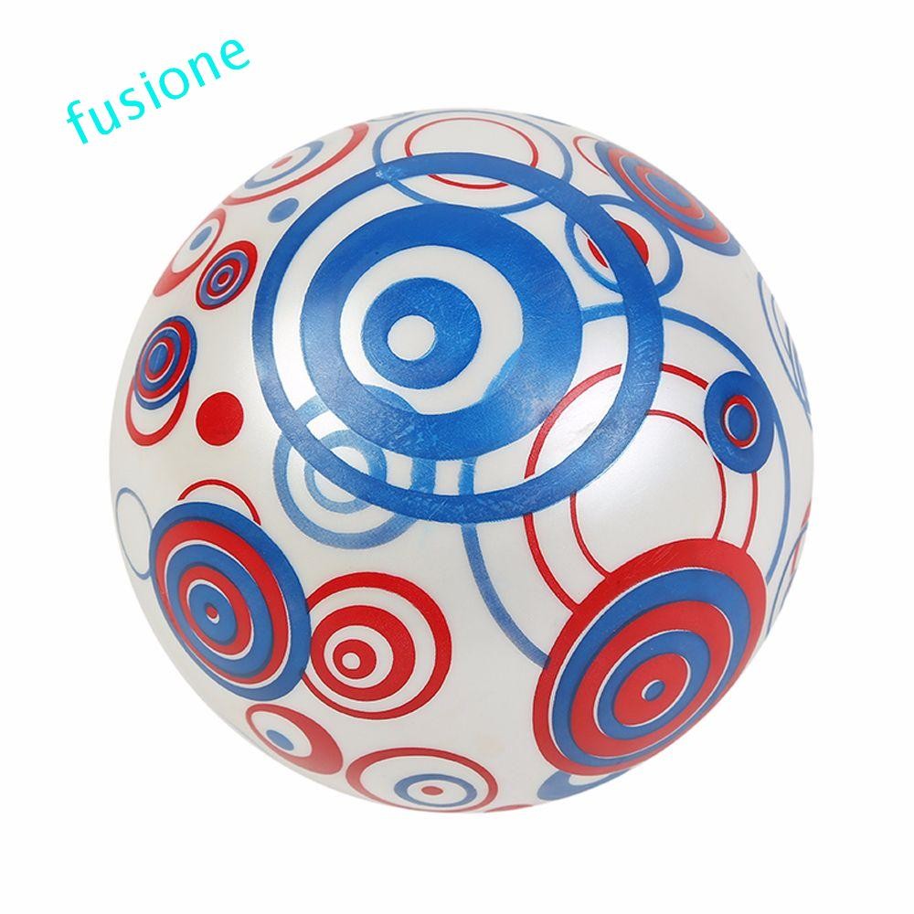 Fusionedge วอลเลย์บอลสีรุ้ง 9 นิ้วสีสุ่มในร่มและกลางแจ้งกีฬาผู้ปกครองเด็กของขวัญกีฬายาง
